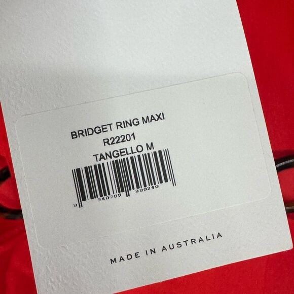 Rumer Bridget Ring Maxi Linen Dress‎ Med NWT - Picture 12 of 15